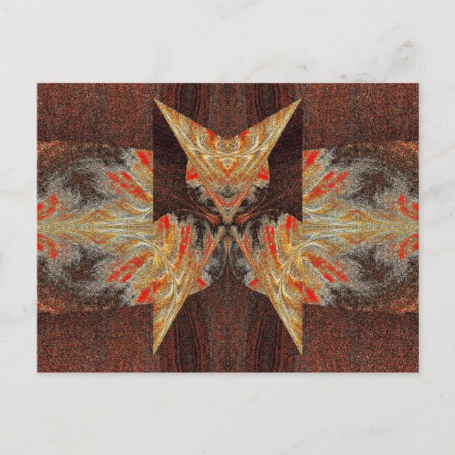 POSTAL MARCA EXTRAÑA 12 (Anverso)