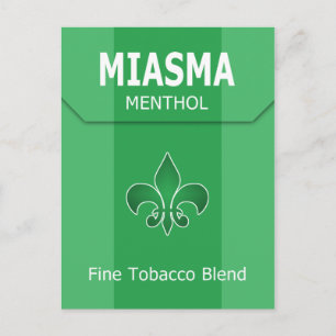 Postal Marca Miasma falsa