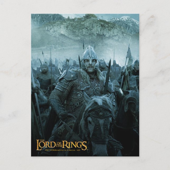 Postal Marcador de nombre personalizado ROHIRRIM™ (Anverso)