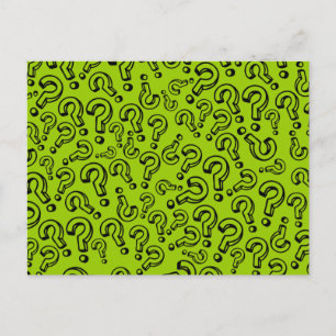 Postal Marcas de preguntas