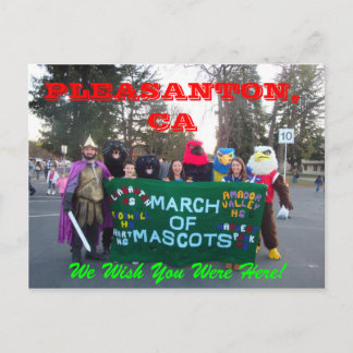 Postal Marcha de las mascotas 2011