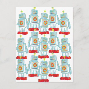 Postal Marcha de los robots