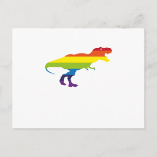 Postal Marcha Nacional del Orgullo Gay Equality Lgbt Dino