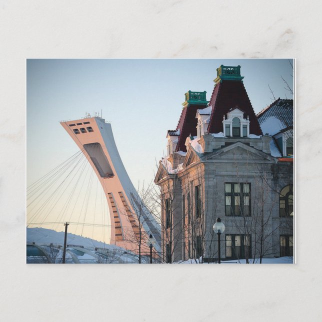 Postal Marché Maisonneuve et Stade Olympique (Anverso)