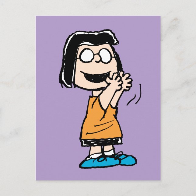 Postal Marcie Clapping (Anverso)
