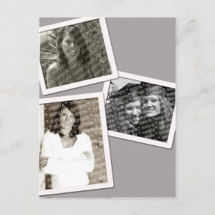 Postal Marco de la foto del graduado 3