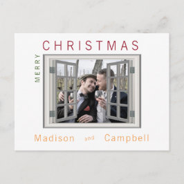 Postal Marco fotográfico de la ventana falsa