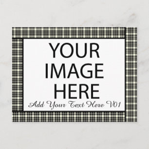 Postal Marco fotográfico Personalizado DIY que usted dise