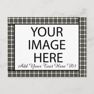 Postal Marco fotográfico Personalizado DIY que usted dise