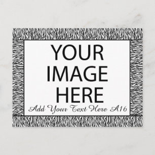 Postal Marco fotográfico Personalizado DIY que usted mism