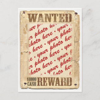 Postal Marco fotográfico Poster deseado