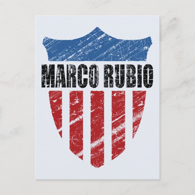 Postal Marco Rubio (Anverso)