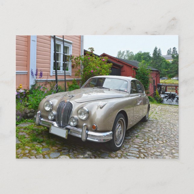 Postal Marcos Jaguar 2 en Porvoo, Finlandia (Anverso)