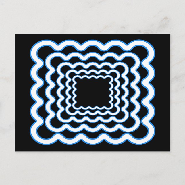 Postal Marcos ondulados (Anverso)