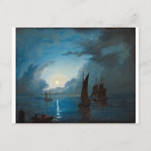 Postal Marcus Larson hav-i-mansken-1848.naturaleza del ba