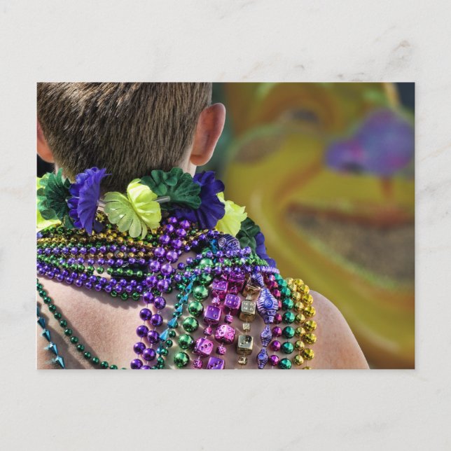 Postal Mardi Gras (Anverso)