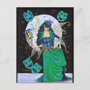 Postal Mardi Gras Fairy