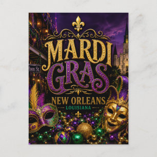 Postal Mardi Gras Festival New Orleans Louisiana