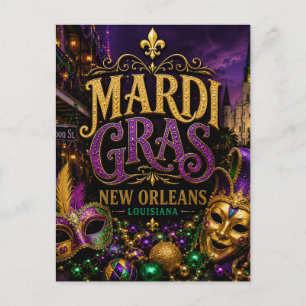 Postal Mardi Gras Festival New Orleans Louisiana