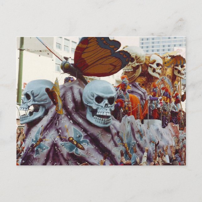 Postal Mardi Gras Float (Anverso)