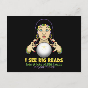 Postal Mardi Gras Fortune Teller