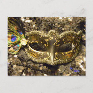 POSTAL MARDI GRAS GOLD