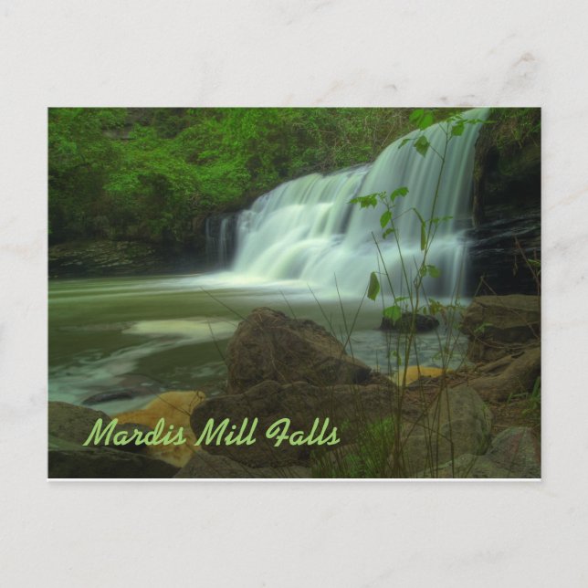 Postal Mardis Mill Falls (Anverso)
