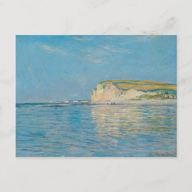 Postal Marea baja en Pourville, cerca de Dieppe Claude Mo (Anverso)