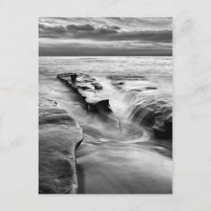 Postal Marea En Aumento En La Playa
