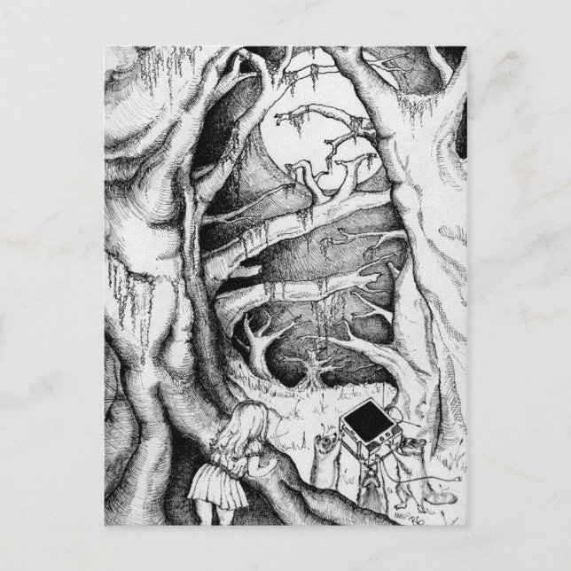 Postal Mareas maliciosas (Anverso)