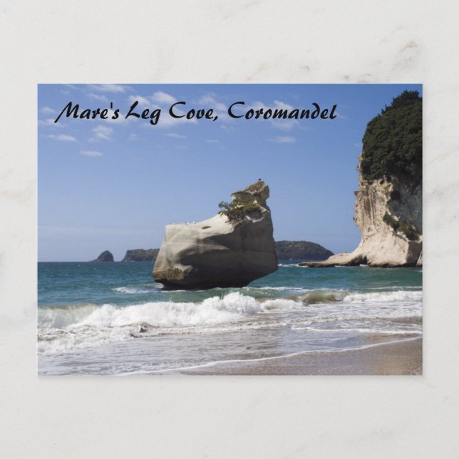 Postal Mare's Leg Cove, Coromandel (Anverso)