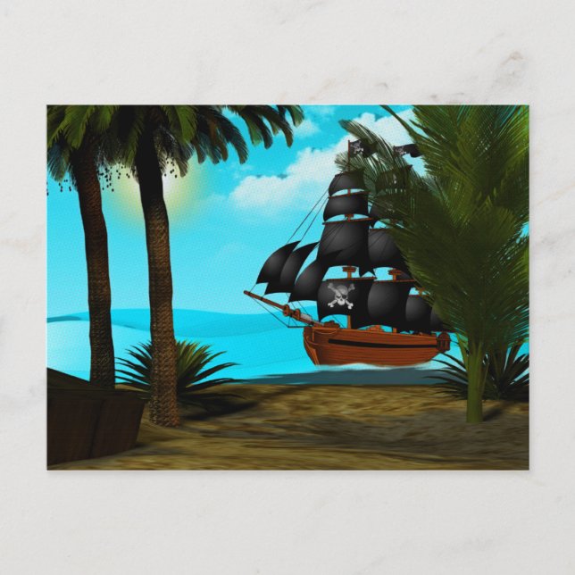 Postal Mares Turquesa (Anverso)