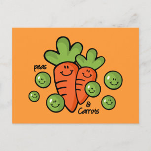 Postal Mares Y Zanahorias