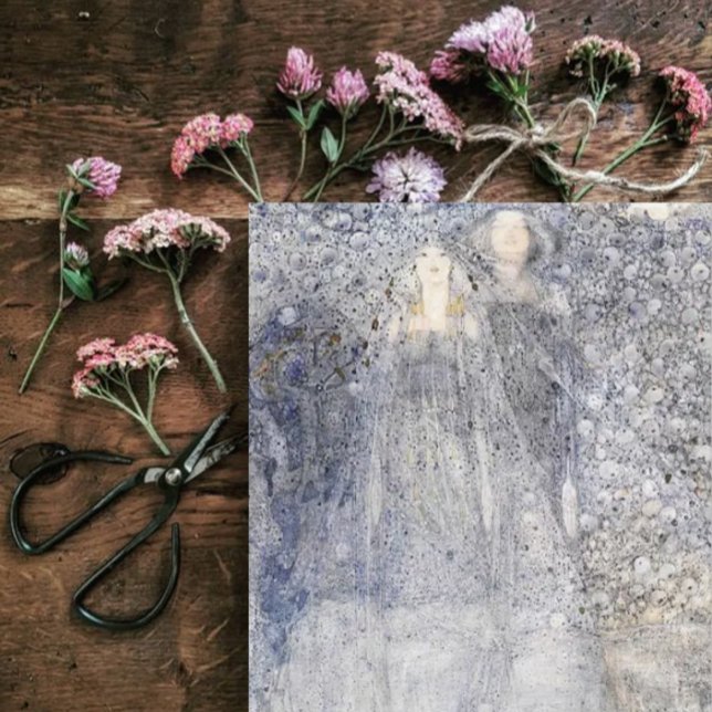 Postal Margaret MacDonald Mackintosh Dicha Conyugal (Subido por el creador)