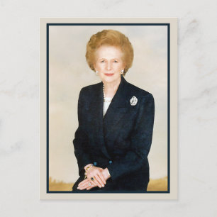 Postal Margaret Thatcher, la Dama de Hierro
