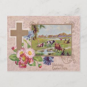 Postal Margarita Cruz Cristiana Prado de Vaca