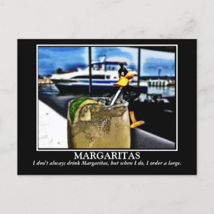 POSTAL MARGARITAS POSTCARD