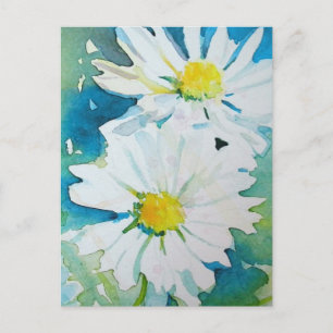 Postal Margaritas salvajes