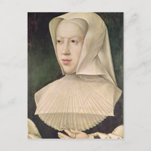 Postal Marguerite de Habsbourg Duquesa de Saboya