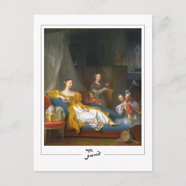 Postal Marguerite Gérard #11 - Postcard Bella Artes (Anverso)