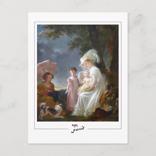 Postal Marguerite Gérard #3 - Postcard Bella Artes (Anverso)