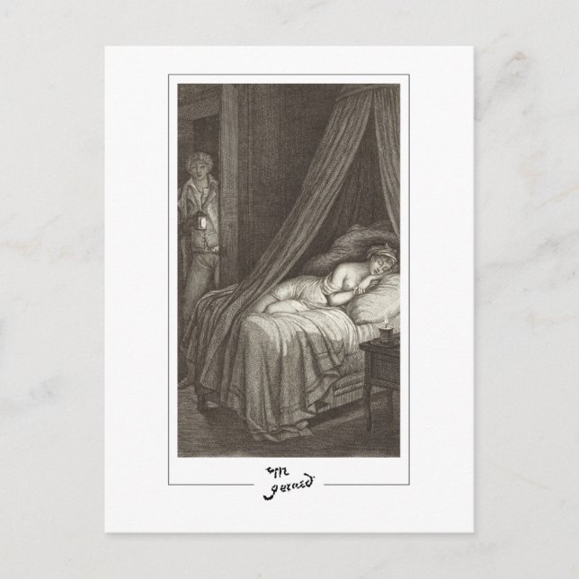 Postal Marguerite Gérard #7 - Postcard Bella Artes (Anverso)