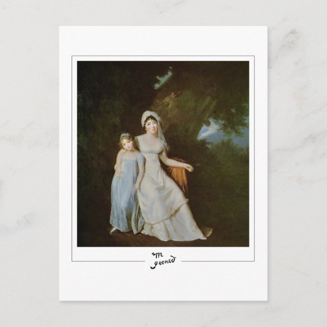 Postal Marguerite Gérard #8 - Postcard Bella Artes (Anverso)