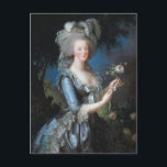 Postal María Antonieta<br><div class="desc">PixDezines digitalmente realzado antoinette marie por Louise Elisabeth Vigée Le Brun (abril 1755 - 30 marzo 1842),  pintora francesa.  Uno de los Maestros que rara vez se reconocía. Copyright © 2011 PixDezines.com™ y PixDezines™ en zazzle.com</div>