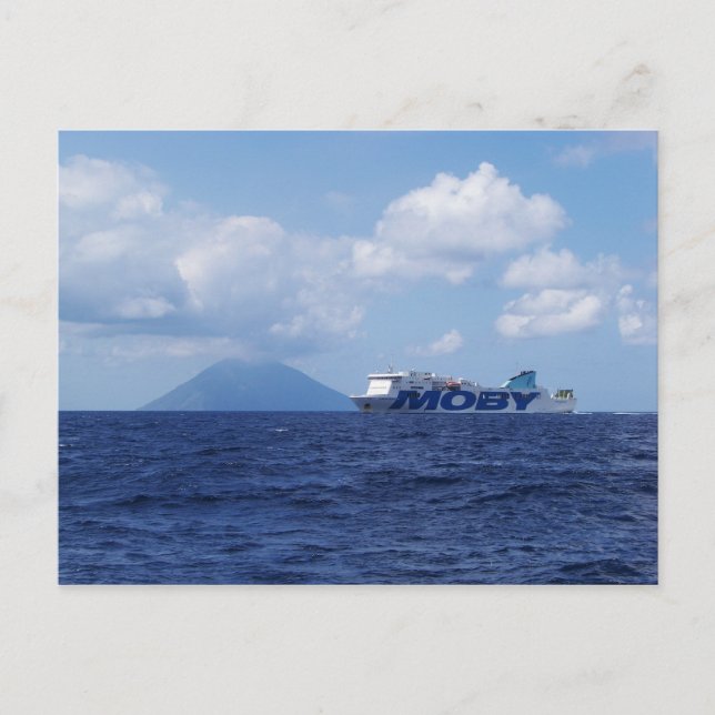 Postal Maria Grazia On Off Stromboli (Anverso)