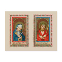 María, Mater Dolorosa y Jesús, Ecce Homo