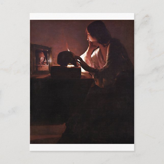 Postal Maria Regrets, La Tour (Anverso)