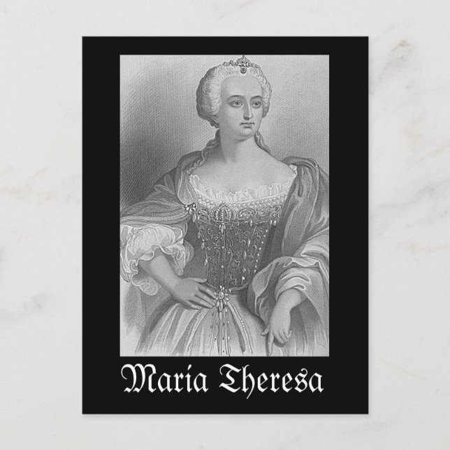 Postal Maria Teresa (Anverso)