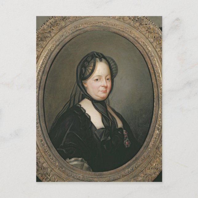 Postal María Teresa de Austria (Anverso)