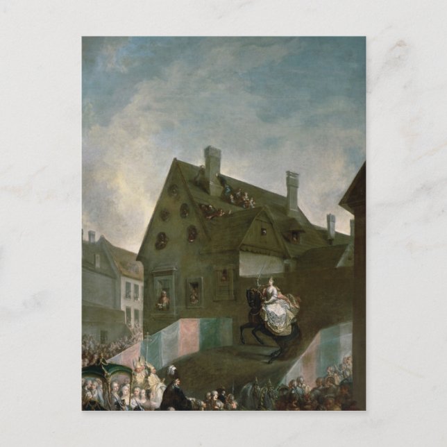 Postal María Teresa de Austria (Anverso)